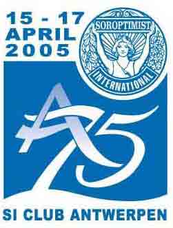 Logo 75 jaar SI Antwerpen