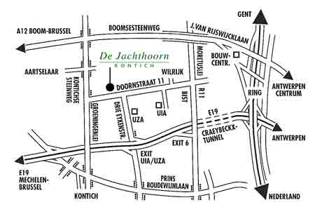 Route naar De Jachthoorn