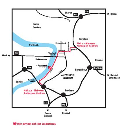 Route Zuiderterras